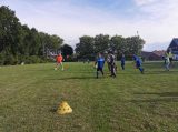 Laatste training S.K.N.W.K. JO9-1 van seizoen 2021-2022 (partijtje tegen de ouders) (24/71)